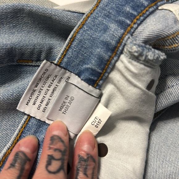 BOYISH Zachary High-Rise Skinny Comfort Stretch JEANS in Blue Angel 28 NWT 3 - Picture 11 of 11